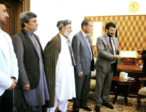 Speaker of National Assembly Honors Eng. Sayed Abbas for Transformative Work in Afghanistan’s Carpet Sector